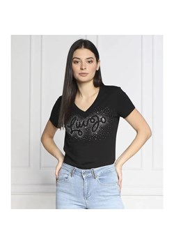 Liu Jo T-shirt | Regular Fit ze sklepu Gomez Fashion Store w kategorii Bluzki damskie - zdjęcie 184327264