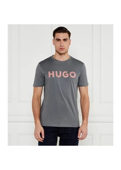 HUGO T-shirt Dulivio | Regular Fit ze sklepu Gomez Fashion Store w kategorii T-shirty męskie - zdjęcie 184327352