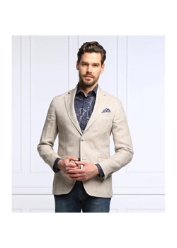 Oscar Jacobson Lniana marynarka Egel | Slim Fit ze sklepu Gomez Fashion Store w kategorii Marynarki męskie - zdjęcie 184327372