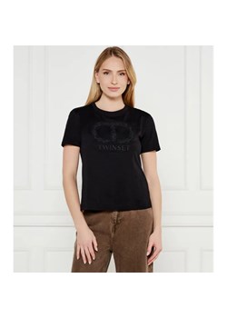 TWINSET T-shirt | Regular Fit ze sklepu Gomez Fashion Store w kategorii Bluzki damskie - zdjęcie 184327391