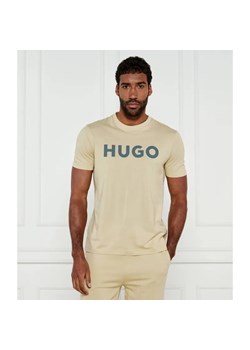 HUGO T-shirt Dulivio | Regular Fit ze sklepu Gomez Fashion Store w kategorii T-shirty męskie - zdjęcie 184327503
