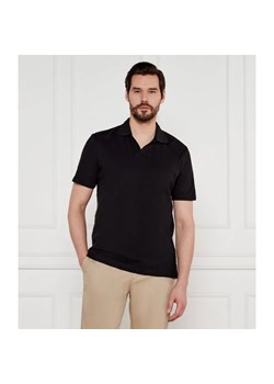 Calvin Klein Polo | Regular Fit | z dodatkiem lnu ze sklepu Gomez Fashion Store w kategorii T-shirty męskie - zdjęcie 184327532