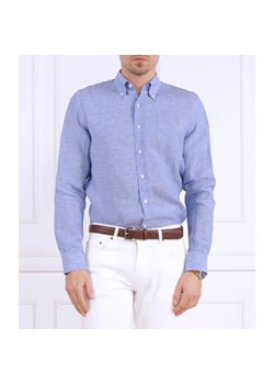 Oscar Jacobson Lniana koszula | Regular Fit ze sklepu Gomez Fashion Store w kategorii Koszule męskie - zdjęcie 184327541