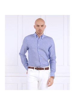 Oscar Jacobson Lniana koszula | Regular Fit ze sklepu Gomez Fashion Store w kategorii Koszule męskie - zdjęcie 184327542