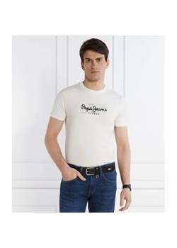 Pepe Jeans London T-shirt CASTLE | Regular Fit ze sklepu Gomez Fashion Store w kategorii T-shirty męskie - zdjęcie 184327572