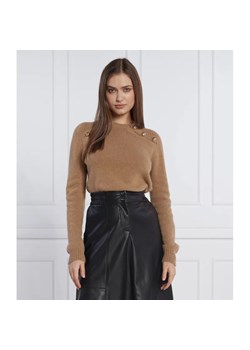 Liu Jo Wełniany sweter | Regular Fit | z dodatkiem kaszmiru ze sklepu Gomez Fashion Store w kategorii Swetry damskie - zdjęcie 184327924
