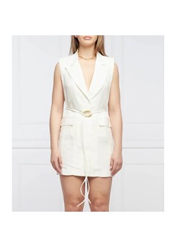 Patrizia Pepe Lniana sukienka ze sklepu Gomez Fashion Store w kategorii Sukienki - zdjęcie 184328100