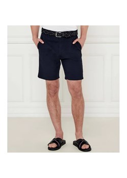 BOSS ORANGE Lniane szorty DS-2-S | Tapered fit ze sklepu Gomez Fashion Store w kategorii Spodenki męskie - zdjęcie 184328172