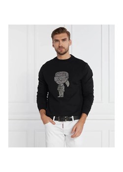 Karl Lagerfeld Bluza CREWNECK | Regular Fit ze sklepu Gomez Fashion Store w kategorii Bluzy męskie - zdjęcie 184328191