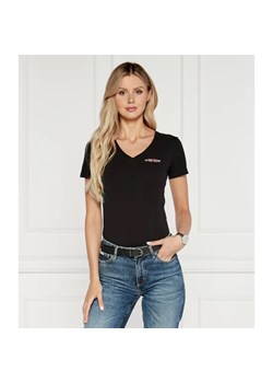 Guess Jeans T-shirt AMERICA | Slim Fit ze sklepu Gomez Fashion Store w kategorii Bluzki damskie - zdjęcie 184328471