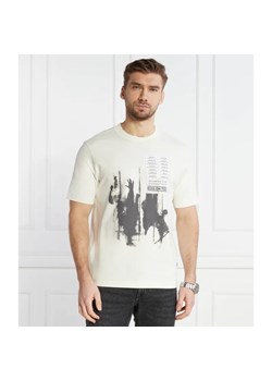 BOSS ORANGE T-shirt Te_Patchwork | Relaxed fit ze sklepu Gomez Fashion Store w kategorii T-shirty męskie - zdjęcie 184328554