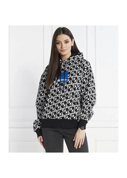 Karl Lagerfeld Jeans Bluza monogram | Relaxed fit ze sklepu Gomez Fashion Store w kategorii Bluzy damskie - zdjęcie 184328582