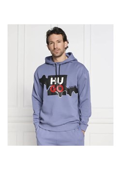 HUGO Bluza Dalcon | Relaxed fit ze sklepu Gomez Fashion Store w kategorii Bluzy męskie - zdjęcie 184328671
