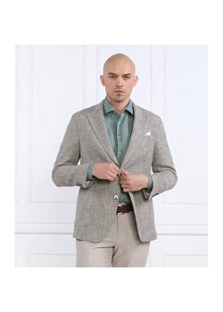 Oscar Jacobson Marynarka Ferry Patch | Slim Fit ze sklepu Gomez Fashion Store w kategorii Marynarki męskie - zdjęcie 184328742