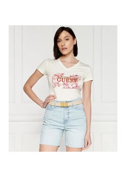 GUESS T-shirt | Slim Fit ze sklepu Gomez Fashion Store w kategorii Bluzki damskie - zdjęcie 184328760