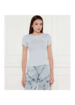 Guess Jeans T-shirt EMBRO | Slim Fit ze sklepu Gomez Fashion Store w kategorii Bluzki damskie - zdjęcie 184328773
