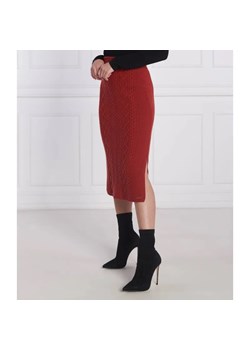 BOSS BLACK Wełniana spódnica Fentana | z dodatkiem kaszmiru ze sklepu Gomez Fashion Store w kategorii Spódnice - zdjęcie 184328880