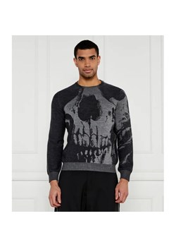Alexander McQueen Wełniany sweter | Regular Fit ze sklepu Gomez Fashion Store w kategorii Swetry męskie - zdjęcie 184328934