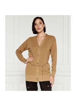 Michael Kors Wełniany kardigan | Regular Fit ze sklepu Gomez Fashion Store w kategorii Swetry damskie - zdjęcie 184328940