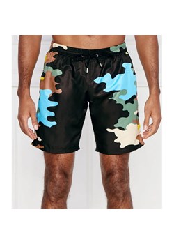 Plein Sport Szorty kąpielowe Camouflage | Regular Fit ze sklepu Gomez Fashion Store w kategorii Kąpielówki - zdjęcie 184328942