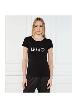 Liu Jo Beachwear T-shirt | Slim Fit ze sklepu Gomez Fashion Store w kategorii Bluzki damskie - zdjęcie 184328961