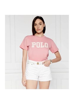 POLO RALPH LAUREN T-shirt | Regular Fit ze sklepu Gomez Fashion Store w kategorii Bluzki damskie - zdjęcie 184329214