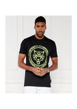 Plein Sport T-shirt Tiger | Regular Fit ze sklepu Gomez Fashion Store w kategorii T-shirty męskie - zdjęcie 184329370