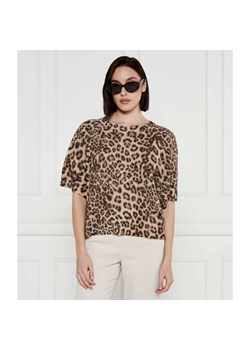 Marc Cain Wełniany sweter | Relaxed fit ze sklepu Gomez Fashion Store w kategorii Swetry damskie - zdjęcie 184329484