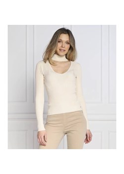 GUESS Sweter 1981 Ankle | Slim Fit ze sklepu Gomez Fashion Store w kategorii Swetry damskie - zdjęcie 184329502