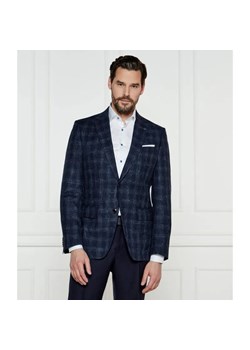 BOSS BLACK Wełniana marynarka H-Hutson-233 | Slim Fit | z dodatkiem lnu ze sklepu Gomez Fashion Store w kategorii Marynarki męskie - zdjęcie 184329514