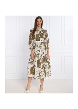 Marella SPORT Sukienka z paskiem NURSERY | z dodatkiem jedwabiu ze sklepu Gomez Fashion Store w kategorii Sukienki - zdjęcie 184329670