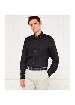 Oscar Jacobson Lniana koszula | Regular Fit ze sklepu Gomez Fashion Store w kategorii Koszule męskie - zdjęcie 184329671
