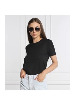 Calvin Klein T-shirt | Regular Fit ze sklepu Gomez Fashion Store w kategorii Bluzki damskie - zdjęcie 184329714