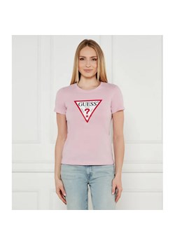 GUESS T-shirt | Regular Fit ze sklepu Gomez Fashion Store w kategorii Bluzki damskie - zdjęcie 184329733