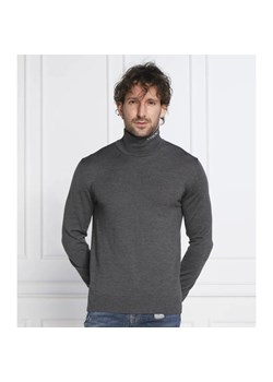 Iceberg Wełniany golf | Slim Fit ze sklepu Gomez Fashion Store w kategorii Swetry męskie - zdjęcie 184329781