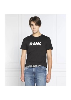 G- Star Raw T-shirt Holorn | Regular Fit ze sklepu Gomez Fashion Store w kategorii T-shirty męskie - zdjęcie 184329814