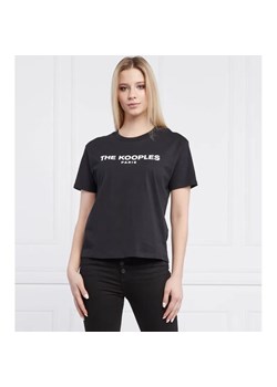 The Kooples T-shirt | Regular Fit ze sklepu Gomez Fashion Store w kategorii Bluzki damskie - zdjęcie 184329843