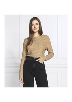 Liu Jo Sweter CHIUSA | Regular Fit | z dodatkiem wełny ze sklepu Gomez Fashion Store w kategorii Swetry damskie - zdjęcie 184330190