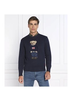 POLO RALPH LAUREN Sweter | Regular Fit | z dodatkiem lnu ze sklepu Gomez Fashion Store w kategorii Swetry męskie - zdjęcie 184330201