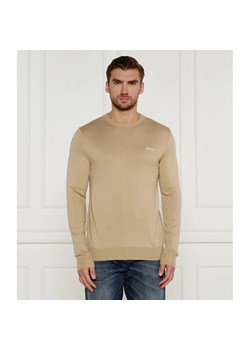 GUESS Sweter DANIEL | Regular Fit | z dodatkiem jedwabiu ze sklepu Gomez Fashion Store w kategorii Swetry męskie - zdjęcie 184330212