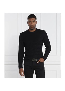 Emporio Armani Sweter | Regular Fit | z dodatkiem wełny ze sklepu Gomez Fashion Store w kategorii Swetry męskie - zdjęcie 184330231