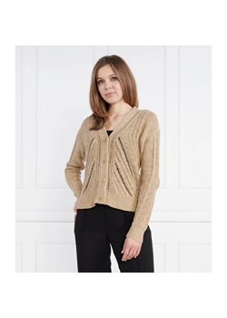 LAUREN RALPH LAUREN Kardigan | Regular Fit | z dodatkiem lnu ze sklepu Gomez Fashion Store w kategorii Swetry damskie - zdjęcie 184330261