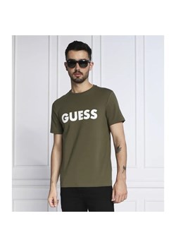 GUESS T-shirt LABYRINTH | Slim Fit ze sklepu Gomez Fashion Store w kategorii T-shirty męskie - zdjęcie 184330274