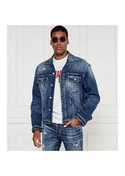 Dsquared2 Kurtka jeansowa Kaban | Relaxed fit - id: DQ245M000039470 - marki Dsquared2 - 184330444 Dsquared2 Kurtka jeansowa Kaban | Relaxed fit ze sklepu Gomez Fashion Store w kategorii Kurtki męskie - zdjęcie 184330444