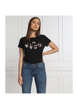 Liu Jo Sport T-shirt | Regular Fit ze sklepu Gomez Fashion Store w kategorii Bluzki damskie - zdjęcie 184330502