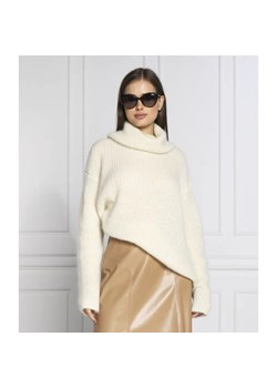 BOSS BLACK Wełniany golf Filita | Oversize fit ze sklepu Gomez Fashion Store w kategorii Swetry damskie - zdjęcie 184330622