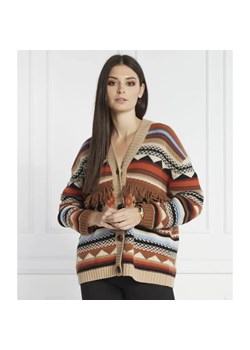 Weekend MaxMara Wełniany kardigan GLEBA | Regular Fit ze sklepu Gomez Fashion Store w kategorii Swetry damskie - zdjęcie 184330774