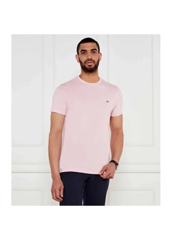 Gant T-shirt SHIELD | Slim Fit - id: GA252M000047637 - marki Gant - 184331132 Gant T-shirt SHIELD | Slim Fit ze sklepu Gomez Fashion Store w kategorii T-shirty męskie - zdjęcie 184331132
