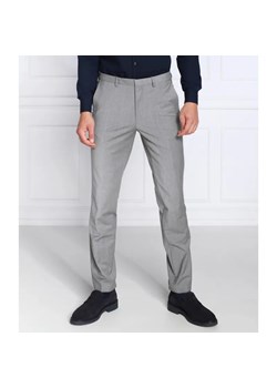 HUGO Wełniane spodnie Hesten212X | Slim Fit ze sklepu Gomez Fashion Store w kategorii Spodnie męskie - zdjęcie 184331151