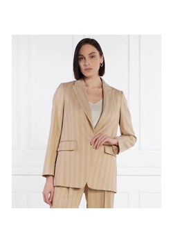 Marc Cain Marynarka | Slim Fit | z dodatkiem lnu ze sklepu Gomez Fashion Store w kategorii Marynarki damskie - zdjęcie 184331152